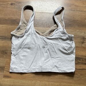 lululemon athletica white align tank